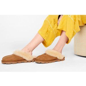 UGG COQUETTE SLIPPER (CHESTNUT)
